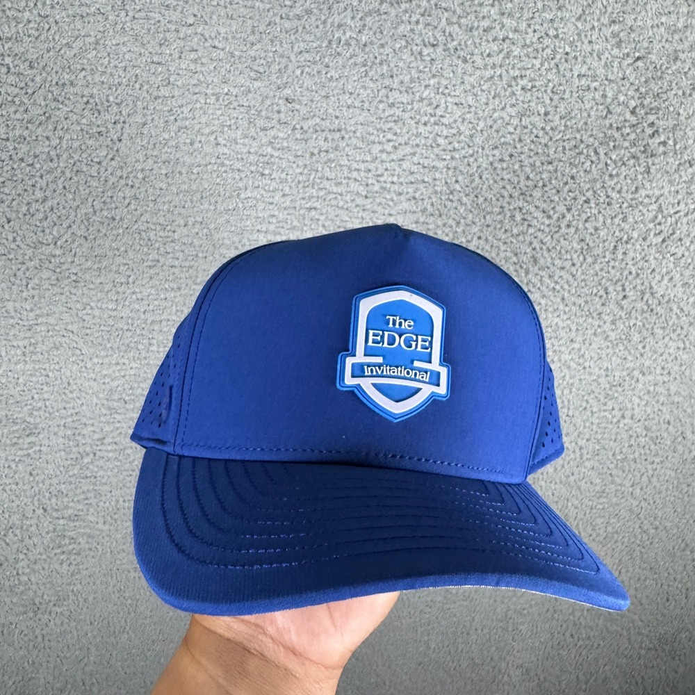 Melin Odyssey Hydro Hat XL Mens Royal Blue The EDGE Invitational Snapback Cap